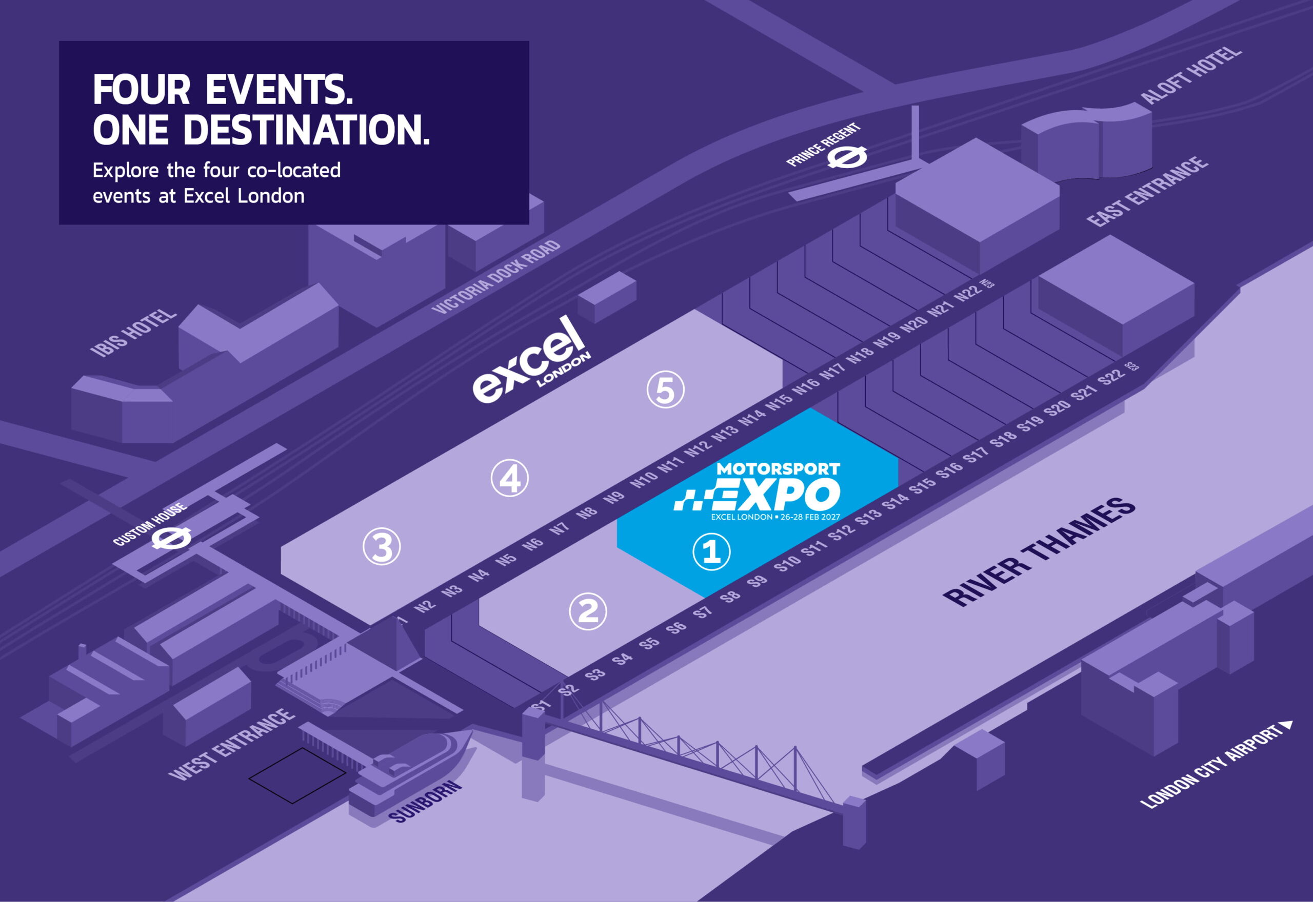 Motorsport Expo Map